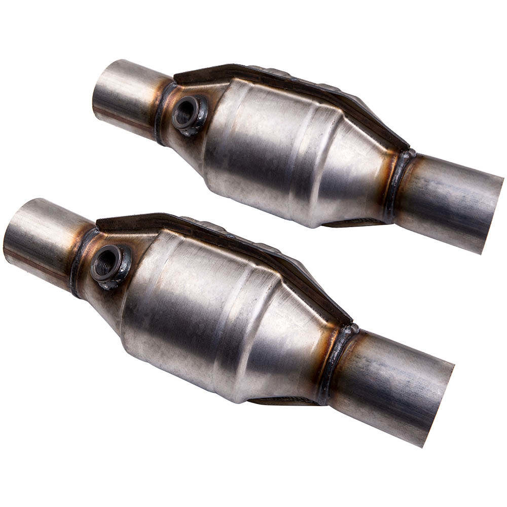 Silver Cordierite 3 Way Catalytic Converter 2.5kg Untuk Perawatan Knalpot
