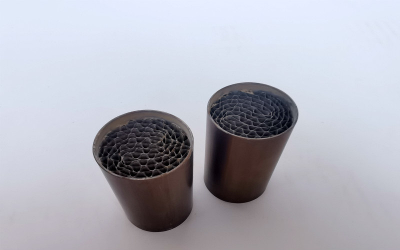 Substrat Katalis Sepeda Motor Honeycomb Euro4 Euro5